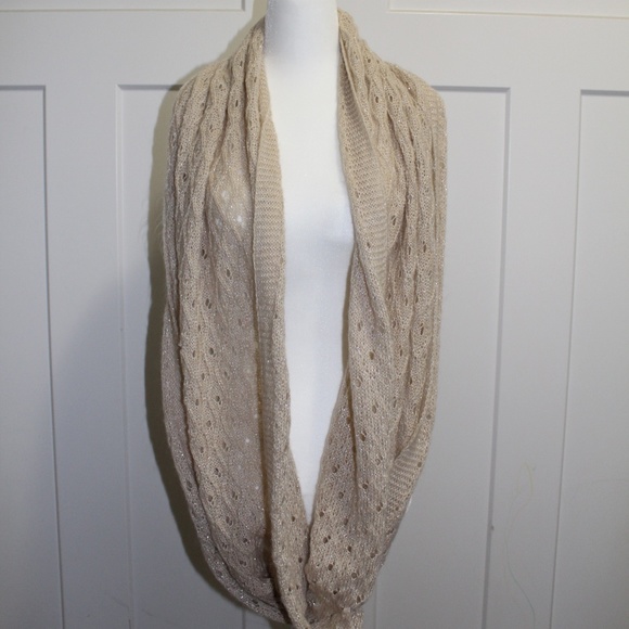 Tan Infinity Scarf - Picture 2 of 2